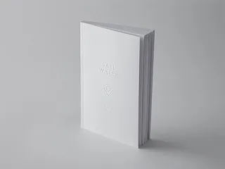 空白，空白，纸，极简主义，书，诗，盐，水