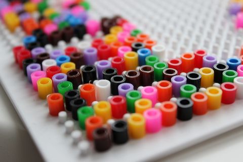 马赛克、背景、游戏、图案、几何、多色、大型对象组，排成一行