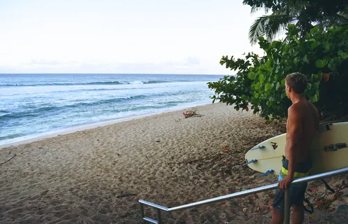 美国北岸，夏威夷瓦亚卢，海洋，海洋，水，冲浪