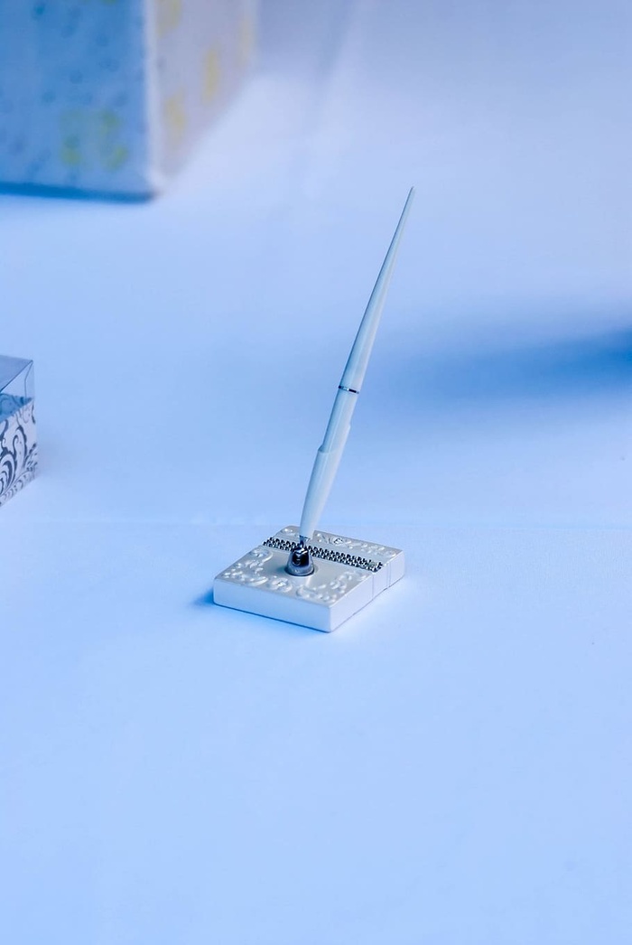 签名、笔、婚礼、仪式、桌子、签名、客人、客人