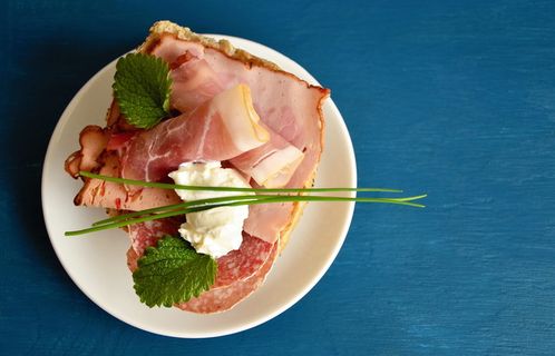 香肠，火腿，肉，吃，美味，食物，零食，营养