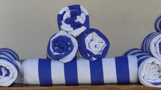 毛巾，海滩，零件，浴巾，休息，日光浴，娱乐，海上