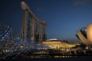 建筑, 摩天大楼, 夜, 光, 酒店, 建设, 房子, 晴朗的天空