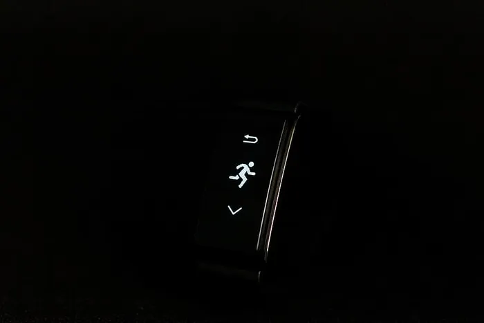 手表、屏幕、图标、亮、暗、方向、通知、优雅