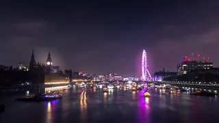 英国, 伦敦, 灯, 伦敦眼, 大笨钟, 本, 大, 眼