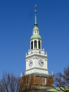 贝克，纪念馆，图书馆，达特茅斯，学院，汉诺威，新罕布什尔州，塔楼