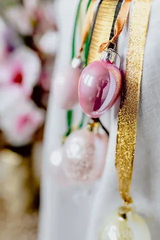 复活节餐桌装饰