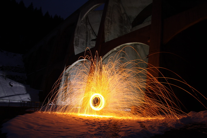 火, 收音机, 光效, 运动, 钢丝绒, 纺纱, 运动模糊, 照亮