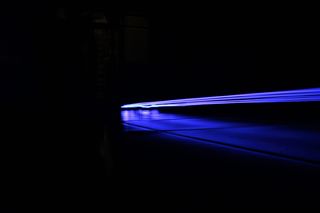 照亮, 蓝色, 没有人, 反射, 光-自然现象, 室内, 照明设备, 技术