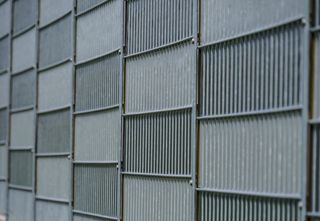 墙，金属，分界线，条纹，结构，表达，建筑，图案