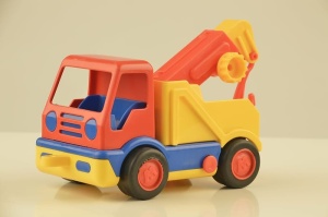 橙色，黄色，蓝色，卡车玩具，玩具，玩具车，汽车，儿童玩具