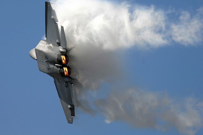 航空展，军事，F-22，猛禽，喷气式飞机，F-22，猛禽，战斗机，飞机