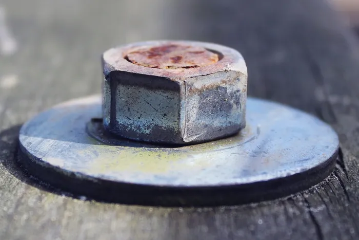 螺钉，铁，金属，螺纹，母，不锈钢，连接，固定