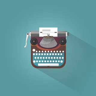 复古打字机-插图