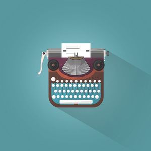 复古打字机-插图