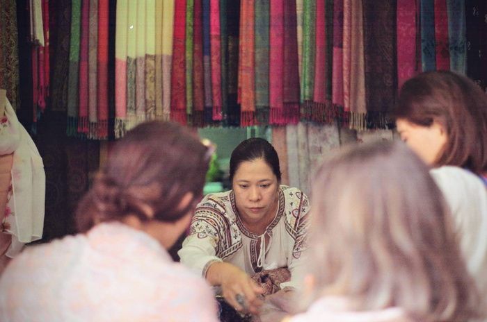 泰国ต.สุเทพ, wat phrathat doi suthep，商店，女人，颜色，商店，清迈