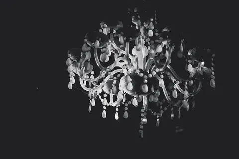 枝形吊灯，灯，毯子，玻璃，灯，室内设计，装饰，豪华