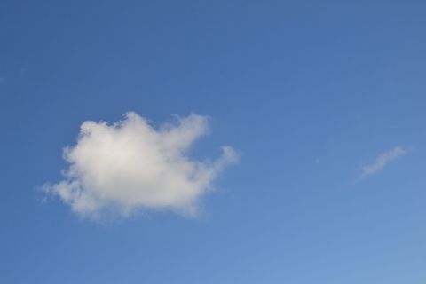 法国比斯卡洛斯，天空，云，蓝，白，云天，自然之美