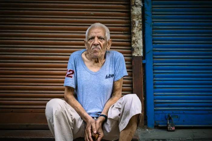 老, 男子, 肖像, 人, 高级, 老人, 退休, 男