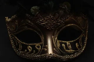 照片，棕色，黑色，闪光伪装，面具，狂欢节，威尼斯，神秘