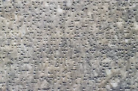 美国，纽约，大都会艺术博物馆，平板电脑，排版，象形文字，字母，脚本