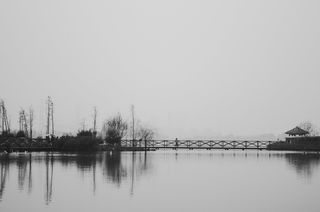 中国风，风景，广州，墨，水，天空，宁静的景色，宁静