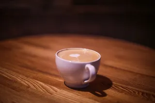 美国，罗克林，命运咖啡馆，咖啡馆，泡沫，咖啡，拿铁艺术，咖啡馆