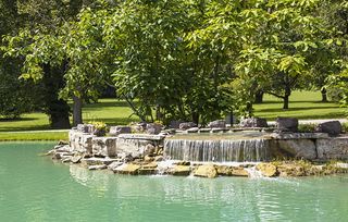 水效果, 水, Ferncliff, 风景, 树木, 艺术, 艺术印刷品, 数字艺术