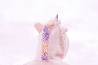 服装，独角兽，天空，狂欢节，化妆，粉色，狂欢节时间，特写