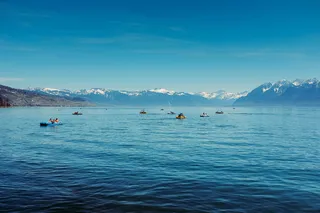 瑞士, 洛桑, 瑞士, 日内瓦, ouchy, 山, 阿尔卑斯山