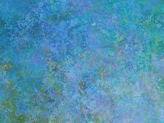 蓝色、绿色、抽象、绘画、背景、纹理、图案、绿松石