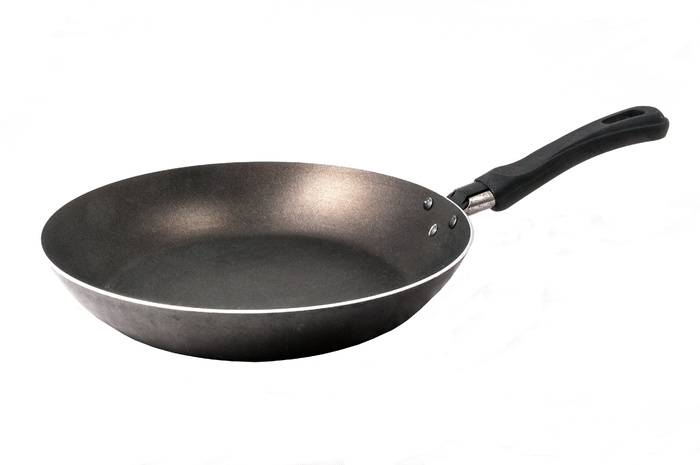 黑煎锅，平底锅，厨师，烤焦，油炸，厨房用具，烹饪锅，烹饪