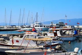 港口、船只、船只、泊位、地中海、锚地、水域、菲舍尔