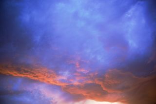 澳大利亚，阳光，云朵，日落，蓝色，粉云，神奇时刻，黄昏