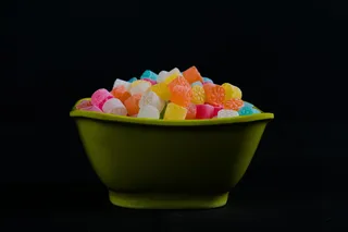 一碗口香糖