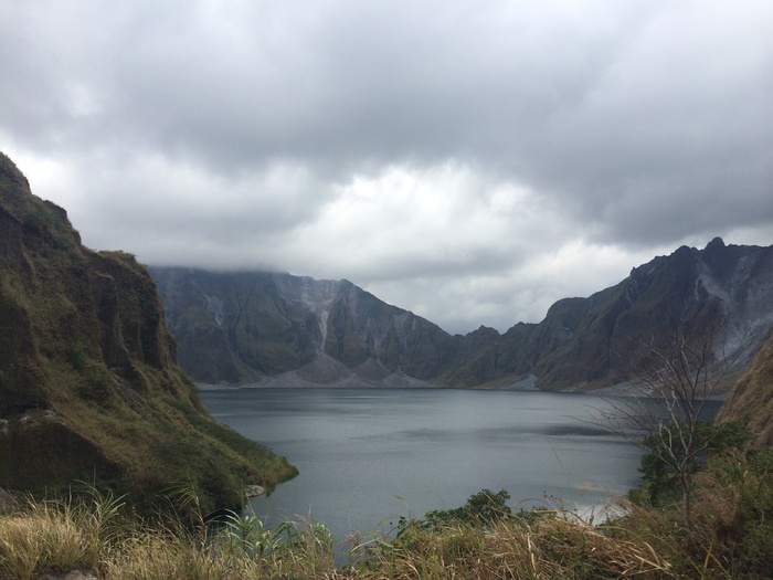 菲律宾，火山口，风景，山脉，吕宋岛，湖泊，绿色，亚洲