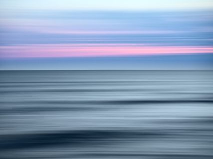 抽象，模糊，运动，海，海洋，日落，水，海边