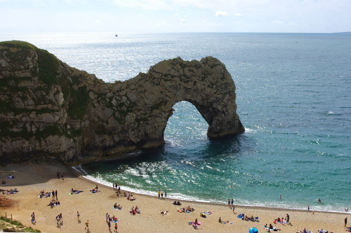 durdle door，west beach，jurassic coast，dorset，england，summer，holiday，sea