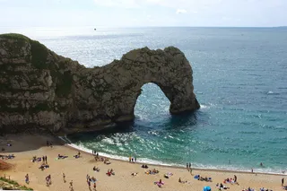 durdle door，west beach，jurassic coast，dorset，england，summer，holiday，sea