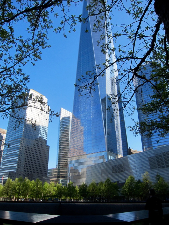 美国纽约地标大厦摩天大楼纽约曼哈顿世贸中心一号
