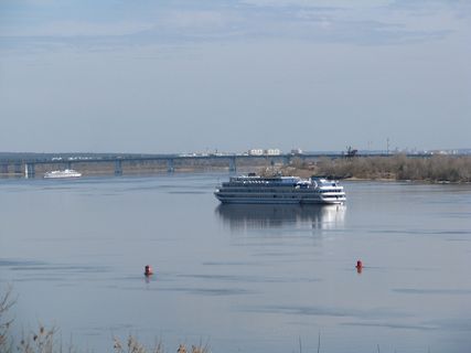 卡马河、寂静、天空、坡姆边疆区、俄罗斯、二叠纪、海滩、景观
