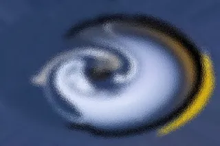 玻璃、窗、图案、纹理、透明、抽象、蓝色、黄色