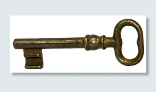 黄铜色骨架, 关键, 老, 关闭, 生锈, 铁, 金属, 金属的