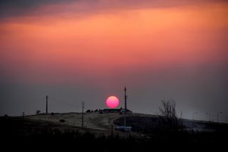 葡萄牙, 阿连特茹, 溶胶, 景观, 日落, 自然, 天空, 技术