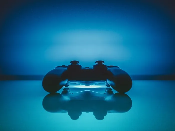 黑色索尼Dualshock 4数码壁纸