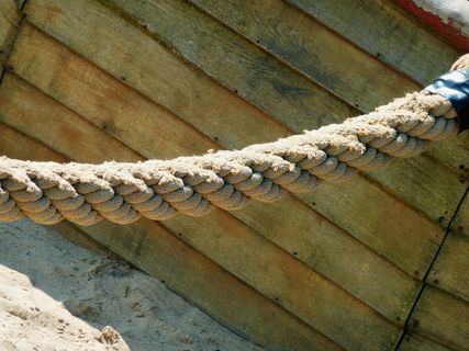 固定，吊索，结，绳索，确定，固定，通过吊索，编织