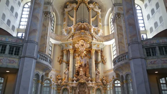 德累斯顿，教堂，德累斯顿frauenkirche，frauenkirche，祭坛，大教堂，建筑，建筑结构