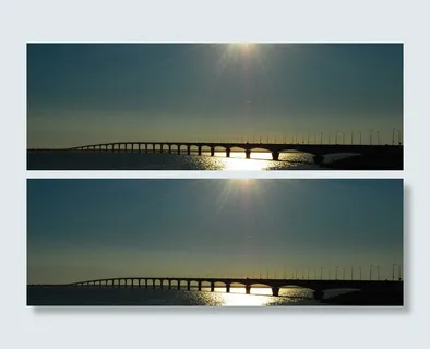 ile de re，桥梁，海洋，连接，天空，建筑，桥梁-人造结构，自然