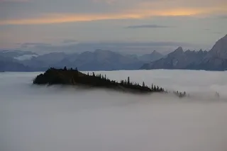 自由，渴望，山脉，雾，多姆，贝赫特斯加登，山林，神秘主义