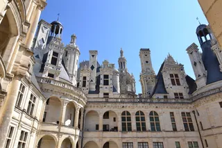 chambord，Chamteau de chambord，屋顶，城堡屋顶，窗户，壁炉，灯笼，法国